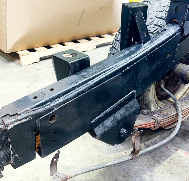 RustBuster RB7503L Rust Buster 2004-2012 fits Chevy Colorado & GMC Canyon Rear ward Leaf Spring Mount - Left