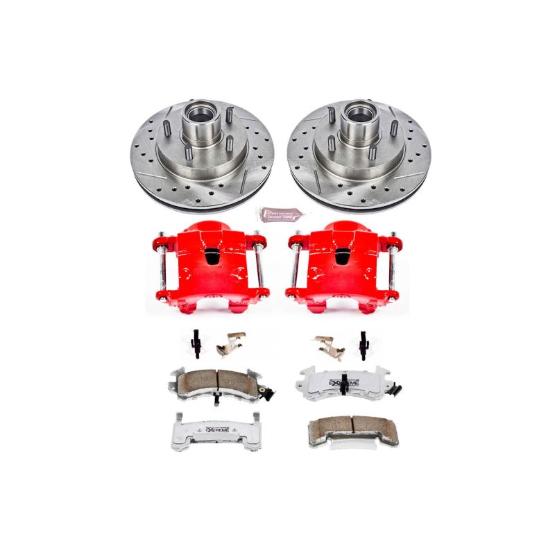 PowerStop fits Chevrolet Blazer Front Z26 Street Warrior Brake Kit w/Calipers
