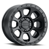 Raceline 961B Bolt 17x9in / 5x127 BP / -12mm Offset / 78.1mm Bore - Satin Black