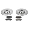 PowerStop K3076 fits Nissan 09-14 Maxima Front Z23 Evolution Sport Brake Kit