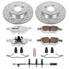 PowerStop K5724-26 02-06 fits Mini Cooper Front Z26 Street Warrior Brake Kit