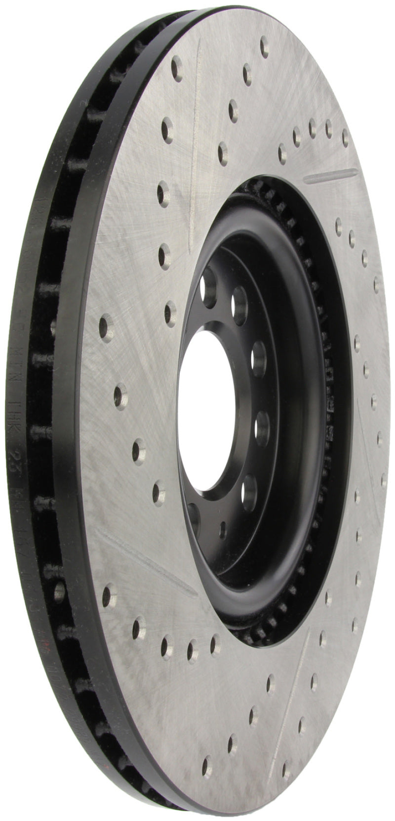 Stoptech 127.33062L Slotted & Drilled Sport Brake Rotor