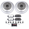 Power Stop 15-20 Chevrolet Colorado Rear Z36 Coated Truck & Tow Brake Kit