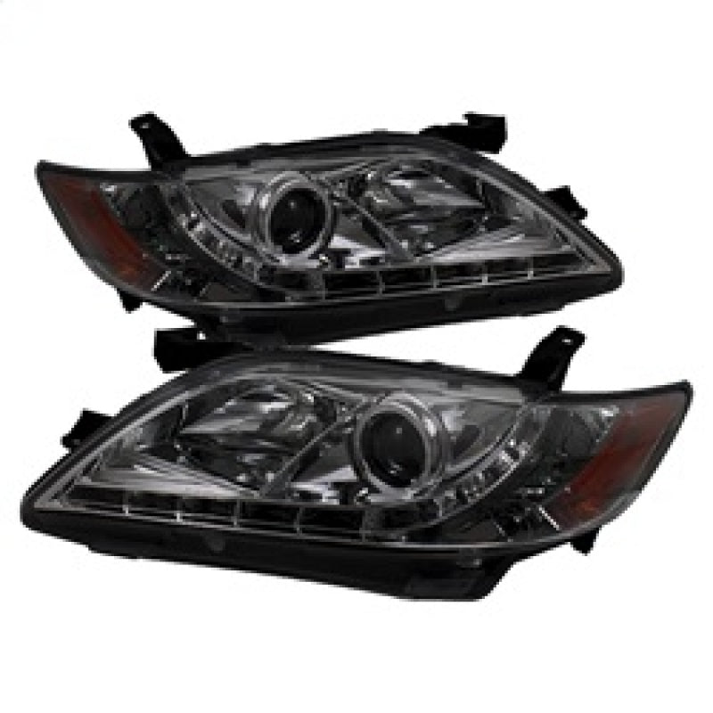 Spyder 5039439 fits Toyota 07-09 Camry Projector Headlights DRL Smoke High H1 L