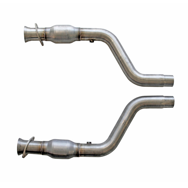 BBK 1796 fits Dodge 05-15 Challenger Charger Short Mid X Pipe w Catalytic Converters 2-3/4 For LT Headers