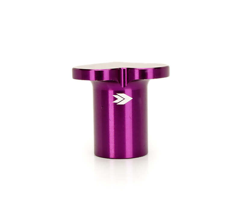 NRG DB-H003PP Drift Button Heart Shape fits Honda - Purple