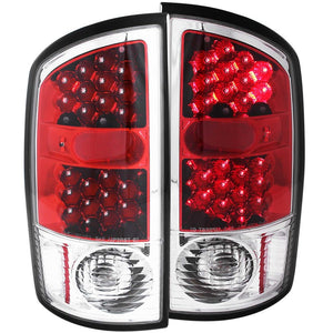 ANZO 311133 2002-2005 fits Dodge Ram 1500 LED Taillights Red/Clear