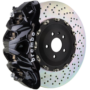 Brembo 1Q1.9631A1 Brembo 21+ F150 Raptor Front GT BBK 8 Piston Cast 412x38 2pc Rotor Drilled-Black