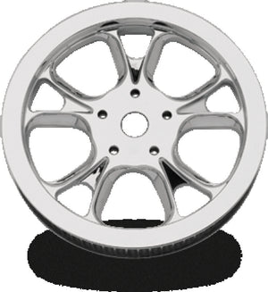 Performance Machine 0093-6266GATL-CH Belt Pulley 66T x 1in Gatlin - Chrome
