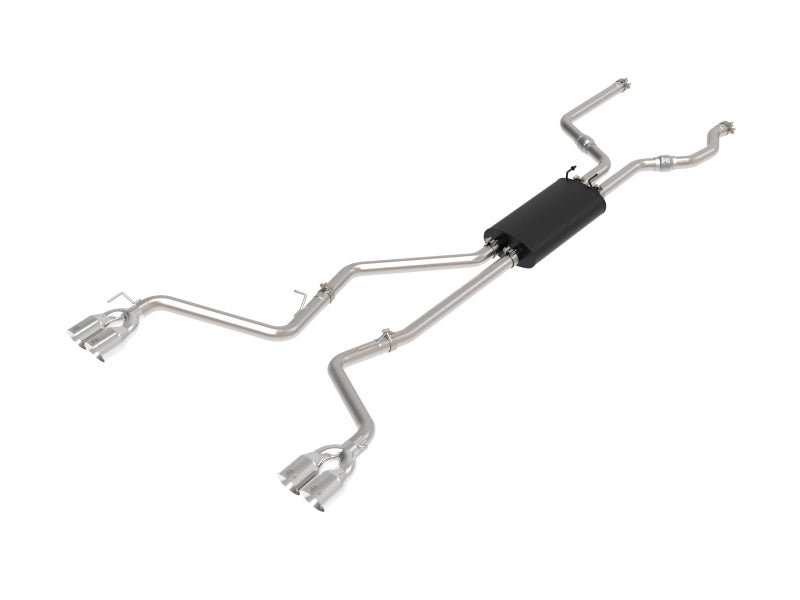 AFE 49-33139-P orce-Xp 2.5in. 304 SS C/B Exhaust 20-21 fits Ford Explorer V6-3.