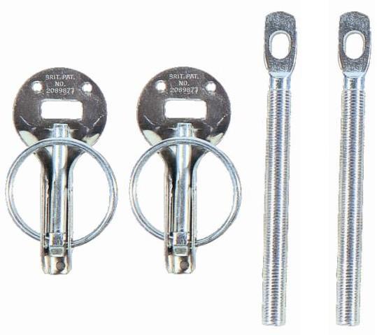 SPARCO 01606S Sparco Hood Pin Silver