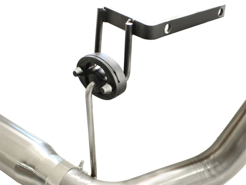 AFE 49-46014-P rce XP 2-1/2in to 3in 409 SS Cat-Back Exhaust w/ Polished Tips 1