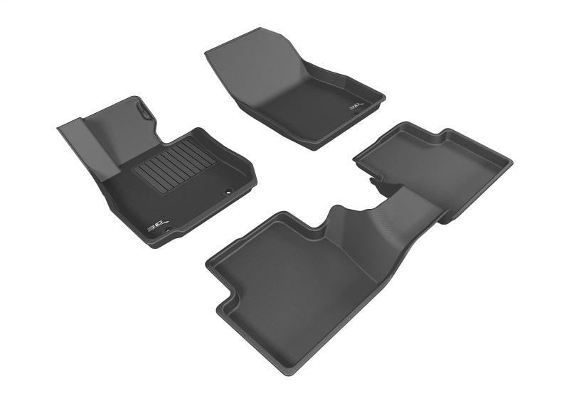 3D MAXpider 2014-2018 fits Jeep Wrangler JK Unlimited Kagu 2nd Row Floormats -