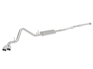 AFE 49-34109-P  Series 3in 304SS Exhaust Cat-Back w/ Pol Tips 2019 fits GM Silv
