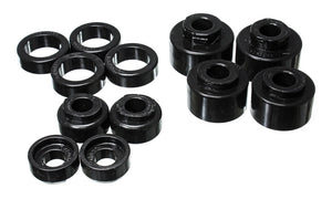 Energy Suspension 4.4121G 2005-07 fits Ford F-250/F-350 SD 2/4WD Reg Cab Body Mount Set - Blk