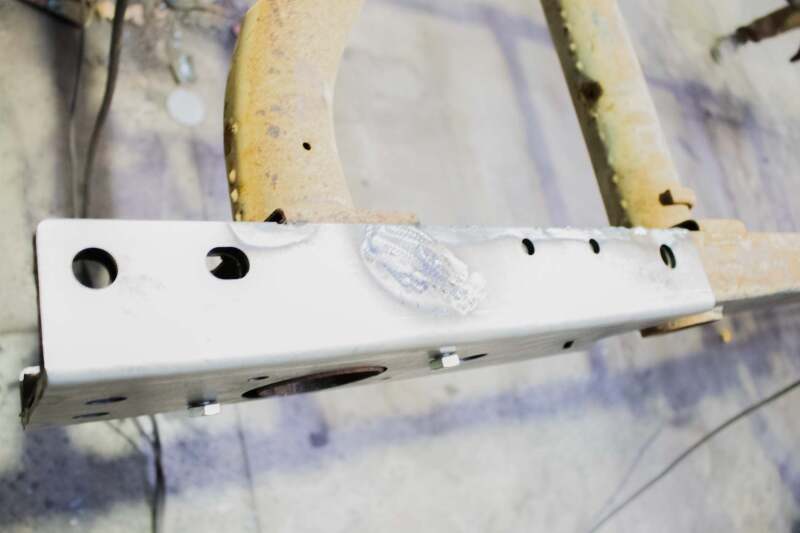 RustBuster RB7349R Rear Frame Section