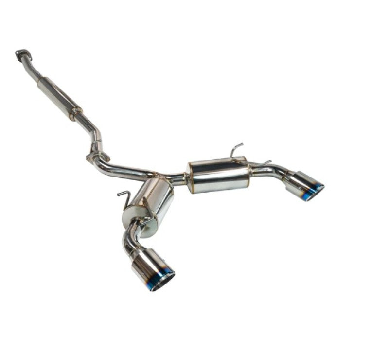 Remark RK-C2063T-04T Elite Spec CatBack Exhaust, fits Toyota GR86 / Subaru BRZ 2022+, Burnt Stainless Tip Cover