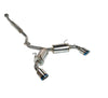 Remark RK-C2063T-04T Elite Spec CatBack Exhaust, fits Toyota GR86 / Subaru BRZ 2022+, Burnt Stainless Tip Cover