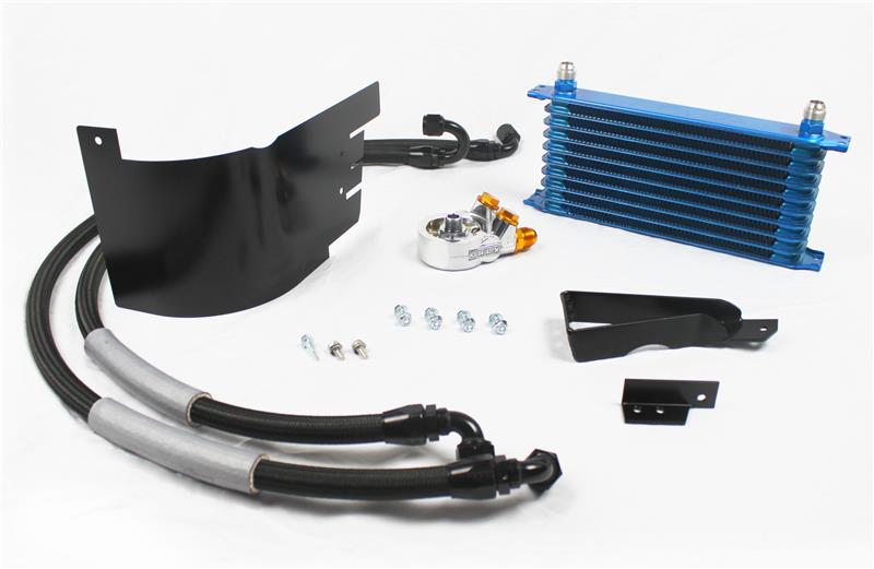 GReddy 12058002 2017-2019 fits Honda Civic Type-R NS1010G 10 Row Oil Cooler Kit