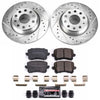 PowerStop K7811 2009 fits Volkswagen Passat Rear Z23 Evolution Sport Brake Kit