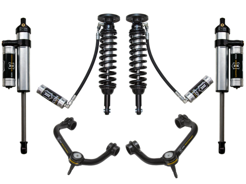 ICON K93012T fits Ford 09-13 F-150 2WD 1.75-2.63in Stage 3 Suspension System w/Tubular Uca