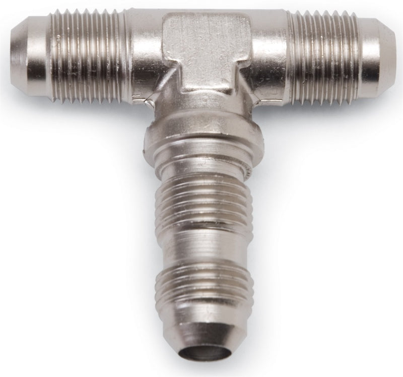 Russell 661301 Performance -3 AN Flare Bulkhead Tee Fitting (Endura)