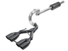 AFE 49-38073-B Series 2.5in 304 SS Cat-Back Exhaust w/ Black Tip 18-20 fits Jee