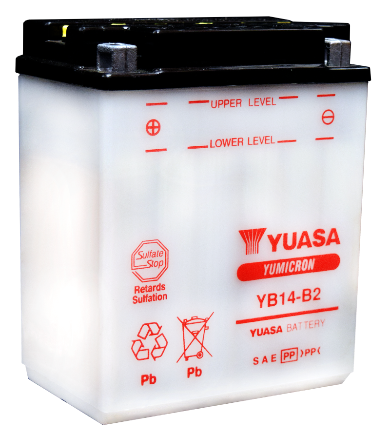 Yuasa YUAM224B2IND YB14-B2 Yumicron CX 12 Volt Battery