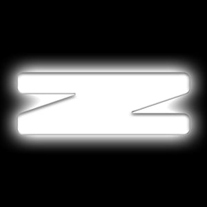 ORACLE Lighting 3140-Z-001 Universal Illuminated LED Letter Badges - Matte Wht Surface Finish - Z