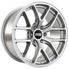 BBS TS-P 20x9in - 6x135 - 87.1 CB - ET0 - Satin Silver Wheel