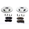 PowerStop K1090 fits Eagle 93-95 Summit Front Z23 Evolution Sport Brake Kit