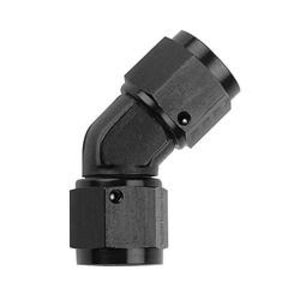 Fragola 496203-BL -3AN x 45 Degree Female Coupler - Black