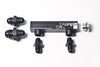 Radium Engineering 20-0062 Universal 4-Port Manifold - Black W/ Logo