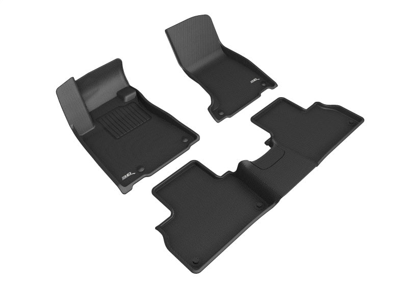 3D L1MR00901509 Maxpider 19-23 fits Maserati Levante Kagu Floor Mat- Black R1 R2