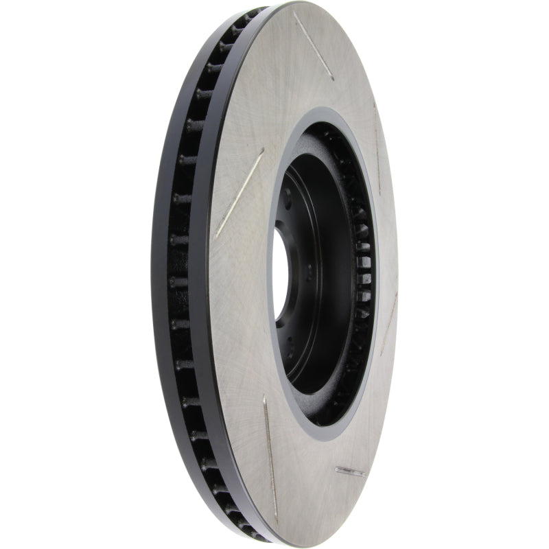 Stoptech 126.42100SR Power Slot fits Nissan 370z / Infiniti G37 SportStop Slotted Front Right Rotor