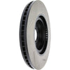 Stoptech 126.42100SR Power Slot fits Nissan 370z / Infiniti G37 SportStop Slotted Front Right Rotor