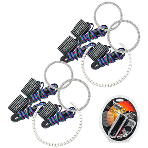 ORACLE Lighting 2514-330 Oracle fits Scion tC 08-10 Halo Kit - ColorSHIFT