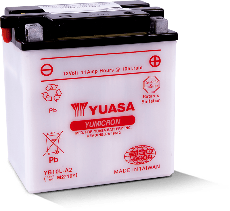 Yuasa YUAM2210Y YB10L-A2 Yumicron 12 Volt Battery