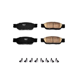 PowerStop fits Jaguar S-Type Front Z17 Evolution Ceramic Brake Pads w/Hardware
