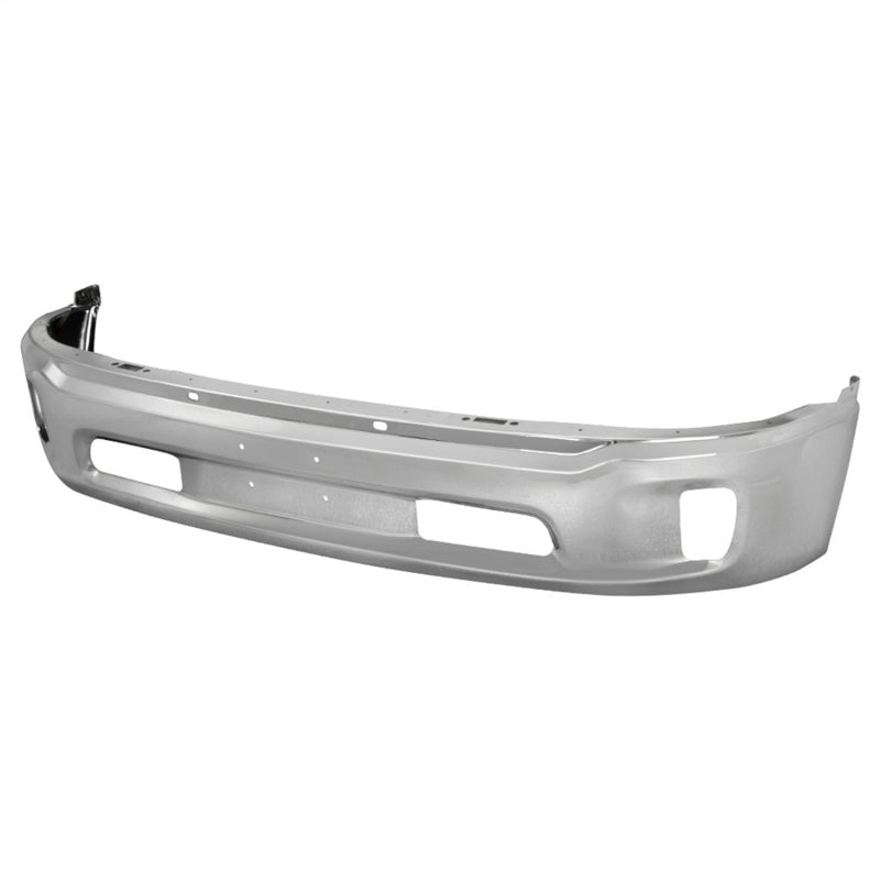 Spyder 9948503 fits Dodge 13-18 Ram 1500 Bottom w/o Sensor w/Fog Light Hole Front Bumper-Chrome (OEM 68160853AB)