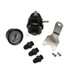 DeatschWerks 6-1002-FRB-66 DWR1000C AFPR + Pressure Gauge + 6AN Fittings - Anod