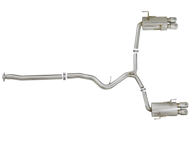 AFE 49-36801-P  3in SS Exhaust Cat-Back 15-16 fits Subaru WRX/STI 2.0L/2.5L Pol