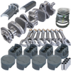 Eagle 13001030 fits Chevy 350 3.750in Crank 5.700in I-Beam Rods -16cc 4.030in Pistons Rotating Assembly
