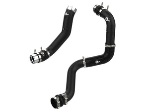 AFE 46-20444-B unner Black 3in Aluminum Charge Pipe Kit 20-21 fits GM Diesel Tr