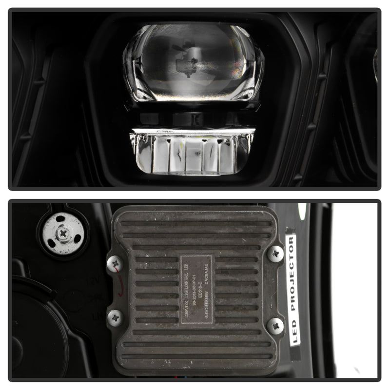 Spyder 5088673 fits Dodge 13-18 RAM 1500 / 13-19 RAM 2500/3500 Projector Headli