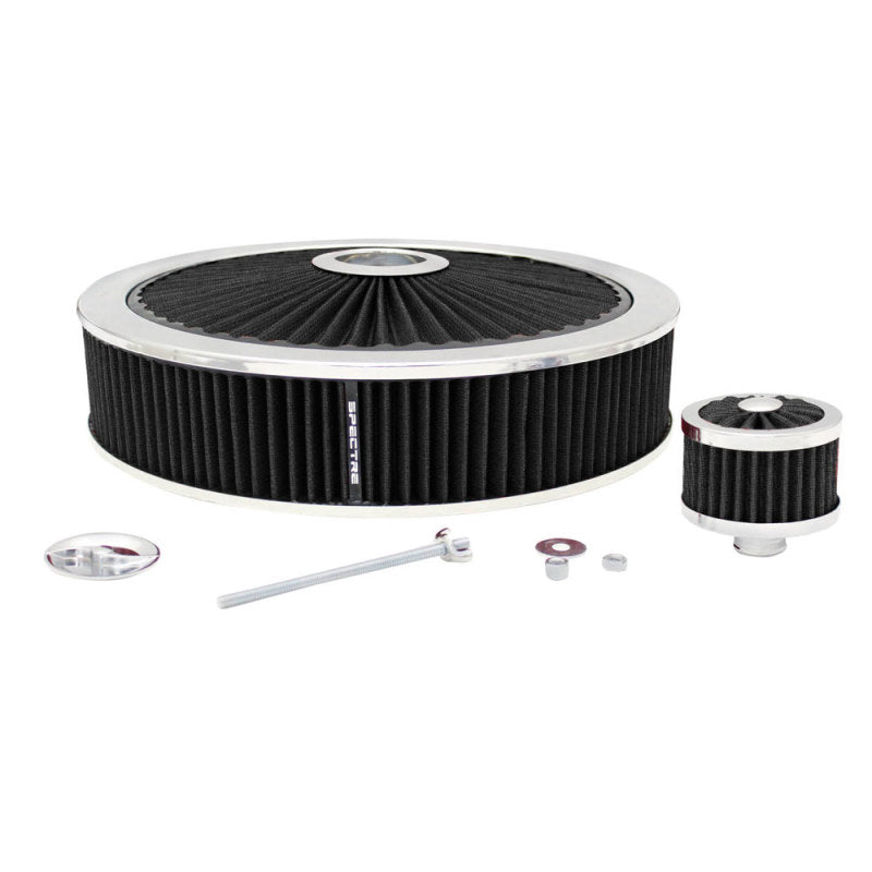 Spectre 847621 ExtraFlow Filter Value Pack 14in. x 3in. - Black