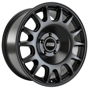 BBS TS-R 20x9in - 5x130 - 71.6 CB - ET25 - Satin Black Wheel