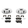 PowerStop K1170 fits Nissan 95-98 200SX Front Z23 Evolution Sport Brake Kit