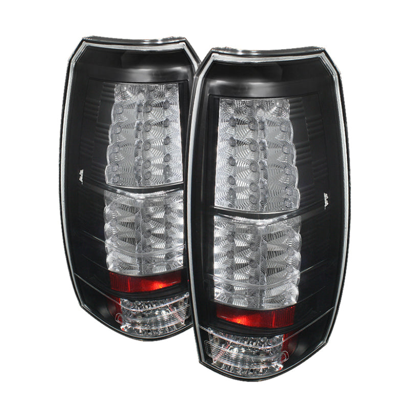 Spyder 5032461 fits Chevy 07-13 Avalanche LED Tail Lights Black ALT-YD-CAV07-LE