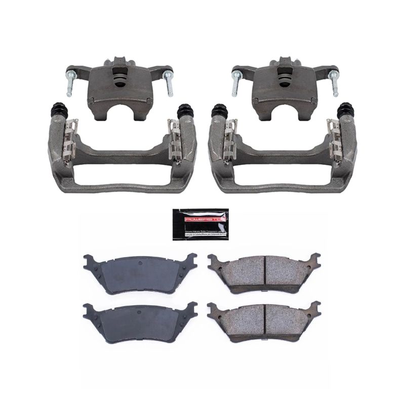 Power Stop KCOE6270 12-14 fits Ford F-150 Rear Autospecialty Kit w/Cals